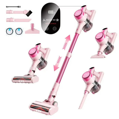 Homeika Cordless Stick Vacuum – 23KPa Suction + LED Display